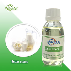 Ésters <span class=keywords><strong>de</strong></span> beurre <span class=keywords><strong>de</strong></span> qualité supérieure CAS 97926-23-3 Arôme crémeux liquide <span class=keywords><strong>de</strong></span> qualité alimentaire pour pâtisseries, boissons et glaces - Product Image 1