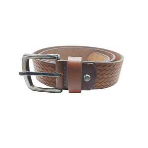 Cinturón de Cuero Genuino de Primera Calidad para Uso Diario, Estilo Clásico Informal, Nuevo, para Hombre - Product Image 4