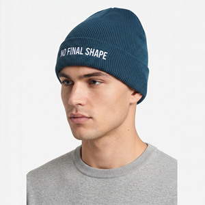 Unisex Embroidered Beanie Hat Casual <b>Winter</b> Knit <b>Cap</b> 100% Acrylic Custom Logo <b>Men</b> Embroidery Fleece Beanie <b>Cap</b> Warm <b>Winter</b> Knit - Product Image 1