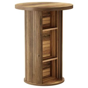 Tavolo Alto Pieghevole per Bar, Arredamento per Interni/Esterni, Casa, Seminterrato, Hotel, Giardino, Feste, con Base a Gamba - Product Image 3