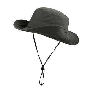 <b>Summer</b> Outdoor Safari <b>Hat</b> for <b>Men</b> Women Compact Waterproof 3D Embroidery Hiking Fishing Bucket <b>Hat</b> - Product Image 2