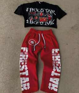 Conjunto Deportivo Informal de Invierno, Lavado Ácido, Grueso, Ecológico, Personalizado con Etiqueta Privada, Suministro al por Mayor - Product Image 1