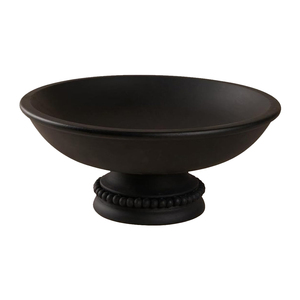 Bol décoratif en bois de mangue sur pied pour comptoir de cuisine ou table à manger, idéal pour l'agencement de fruits – Vente en gros - Product Image 1