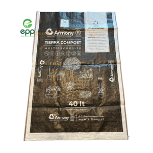 Sacs d'emballage de riz en polypropylène de 25kg 50kg sacs tissés en PP laminé sacs d'emballage personnalisés avec marque thermoscellée de logo personnalisé - Product Image 3