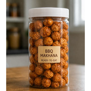 Colección de Snacks BBQ Makhana de Primera Calidad, Makhana Crujiente con Sabor a BBQ para Snacks Diarios, de Proveedor de la India - Product Image 3