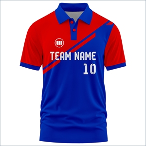 ชุดกีฬาคริกเก็ตมืออาชีพใหม่ของ Wida Sports เสื้อเจอร์ซีย์สั่งทำพิเศษ แห้งเร็ว ระบายอากาศได้ดี เป็นมิตรกับสิ่งแวดล้อม ผลิตจากโพลีเอสเตอร์ 100% แบบซับลิเมชั่น - Product Image 1