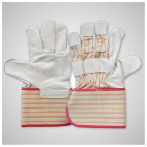 Guantes de Seguridad de Cuero de Primera Calidad para Trabajo, Mecánica y Conducción, Refuerzo en la Palma, Antideslizantes para Pantallas Táctiles, Puño Ajustable - Product Image 6