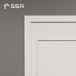 Moldura de Pino para Puertas y Ventanas, con Revestimiento de Gesso Blanco, Pretratada para Pintar, Marca SSR - Product Image 2
