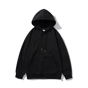 เสื้อฮู้ดดี้พิมพ์โลโก้สั่งทำ ขายส่ง ทรงปกติ ผ้าคอตตอนหนา 100% สำหรับฤดูหนาว สไตล์สตรีทแวร์ สำหรับผู้ชายและผู้หญิง - Product Image 5