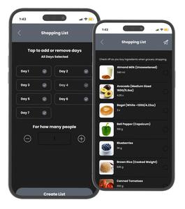 Application d'achat d'épicerie intelligente avec listes optimisées par l'IA, comparaison des prix, offres, gestion du budget et lecture de codes-barres - Product Image 1