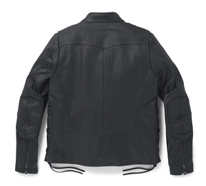 Veste de moto en cuir Panhead III pour homme - Product Image 2