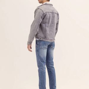 Classic <b>Slim</b> <b>Fit</b> Unique design Men Denim <b>Jacket</b> Breathable Best Trending Plus Sized Hot Selling New Arrival Men Denim <b>Jacket</b> - Product Image 2