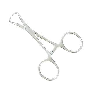 Pinzas para toallas manuales de alta calidad con mordazas de bola y encaje de 4 pulgadas, bloqueo de trinquete y acero inoxidable, tipo Backhaus - Product Image 1