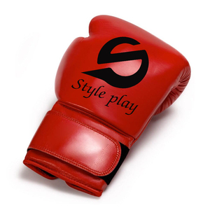 ราคาขายส่ง ถุงมือชกมวยระบายอากาศได้ดี สำหรับออกกำลังกายและฝึกซ้อม พร้อมที่รัดข้อมือ ถุงมือชกมวย PU สำหรับขายออนไลน์ - Product Image 2