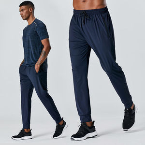 Mens Athletic Pants With Zippers Pockets Lightweight Sweatpants Men Joggers Pants Quick Dry Workout Training Sweat Pants - Product Image 2