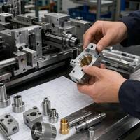Fabricación de Piezas Personalizadas de Alta Precisión en Titanio y Acero Inoxidable, Mecanizado CNC por Torneado y Electroerosión por Hilo, Incluyendo Taladrado y Brochado