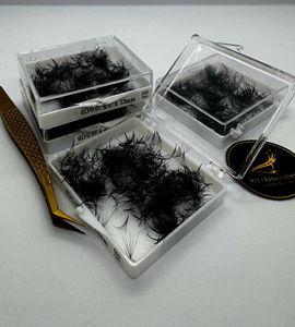 Extensions de cils pré-faites volume pour artistes, best-seller, haute qualité, cils individuels, courbure CC, longueurs mixtes - Product Image 3