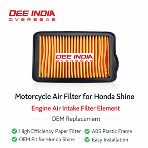 กรองอากาศมอเตอร์ไซค์ประสิทธิภาพสูงสำหรับฮอนด้า ไชน์ |   ไส้กรองอากาศเข้าเครื่องยนต์ |   อะไหล่ทดแทนของแท้จากโรงงาน (OEM) - Product Image 2
