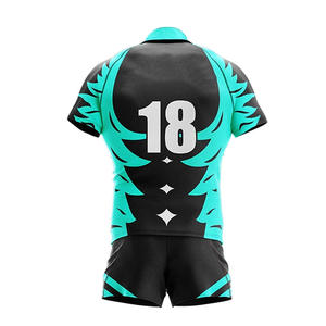Uniformes de Rugby con Logotipo Personalizado Profesional, MOQ Bajo, Último Diseño en Venta, Conjuntos Deportivos a Bajo Costo - Product Image 2