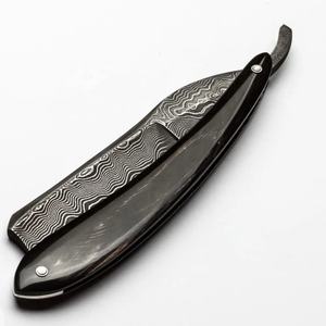 มีดพกทำมือคุณภาพสูงจากเหล็กดามัสกัส พร้อมปลอกหนัง ของขวัญสุดเพอร์เฟกต์สำหรับการตั้งแคมป์ ของขวัญสำหรับคุณพ่อ รองรับ OEM และ ODM - Product Image 1