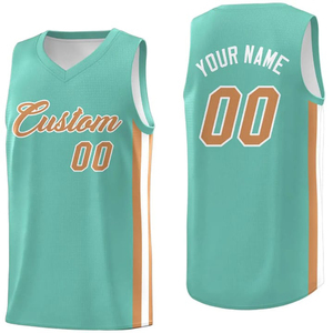 Maillot de basket-ball vert néon personnalisé, unisexe, adulte, respirant, en polyester, impression par sublimation, numéro 00 avec nom au dos - Product Image 4