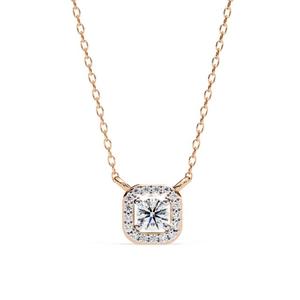Collar de Diamantes Cultivados en Laboratorio de Alta Calidad, Corte Brillante Redondo, Joyería Fina Elegante, Colección de Regalos - Product Image 1