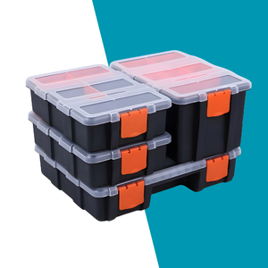 กล่องพลาสติกพับได้ กันน้ำ ทนทาน สำหรับใส่สปริงหน้ารถบรรทุก ขนาด 66 ลิตร วัสดุเวอร์จิ้น คลังสินค้าฮานอย จัดเก็บอุปกรณ์ 13+ ชิ้น - Product Image 2