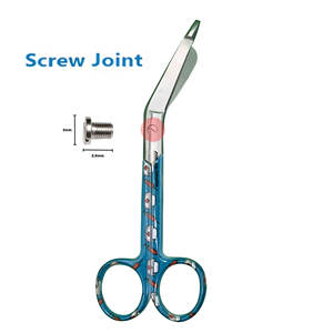 กรรไกรตัดผ้าพันแผลทำจากเหล็กกล้าไร้สนิม ฟลูออไรด์ อุปกรณ์ทางการแพทย์ กรรไกรพยาบาลและกรรไกรปฐมพยาบาล - Product Image 3