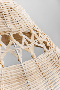 Lampe suspendue en bambou et rotin de qualité supérieure, luminaire tissé à la main pour la conception d'hôtels - Product Image 2