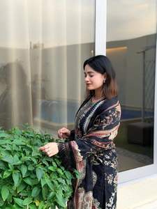 Salwar Kameez en coton indien tendance et best-seller, dernière collection, broderie exclusive, tenue ethnique élégante pour femmes, idéale pour les fêtes - Product Image 5