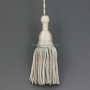 Flecos Metálicos con Borlas, Flecos de Bullion, Decoración para Cortinas y Prendas, 100% Poliéster, Ligeros, Color y Tamaño Personalizables - Product Image 6