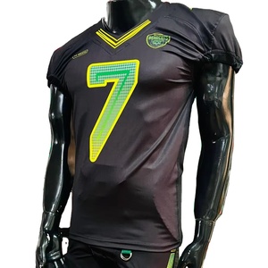 เสื้อเจอร์ซีย์แฟนฟุตบอลอเมริกันผ้าเจอร์ซีย์ปักลายด้วยการระเหิดขนาดพิเศษโรงงานจริงโรงงาน - Product Image 1