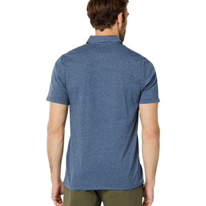 Chemises polo à manches courtes pour hommes, t-shirts décontractés imprimés pour le golf, chemises de sport d'été respirantes et anti-transpiration, chemises boutonnées en toile - Product Image 4