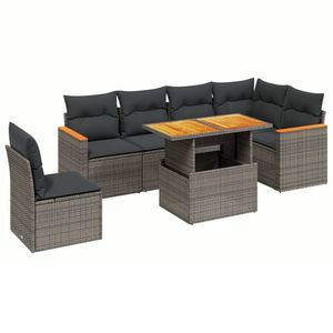 Conjunto de Sofás Grises para Jardín - Product Image 2