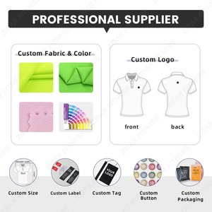 เสื้อโปโลชาย 100% ผ้าฝ้าย สไตล์ลำลองสำหรับธุรกิจและกอล์ฟ ลายเรียบ แขนสั้น สำหรับฤดูร้อน - Product Image 5