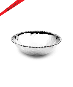 Elegance Design Golden Polished Chocolate Serving Round <b>Bowl</b> 2 Peacocks Base <b>Metal</b> <b>Bowl</b> For Bars Hotels & Restaurant Table Decor - Product Image 3