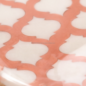 AG Elements - Posavasos de Resina Epoxi con Diseño Geométrico Marroquí, 4 Pulgadas, Ecológico, Resistente al Calor, Duradero, Antideslizante, para Bebidas, Café o Comedor - Product Image 3