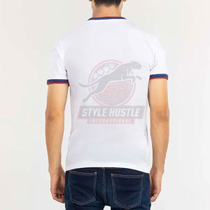 Nuevo diseño, precio económico, camisetas estampadas 100% algodón para hombre, ropa informal, camiseta holgada para hombre en verano - Product Image 4