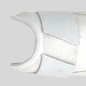 WARPRO INDUSTRY Protège-coudes en polyester respirant universel unisexe, protection antichoc, fermeture éclair, toutes saisons, blanc - Product Image 6