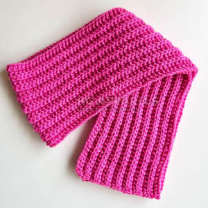 Trendiger Häkel-Unisex-Schal - Modische Winterbekleidung - Individuelles Logo Premium-Qualität Weicher Gerippter Strickschal - Product Image 6