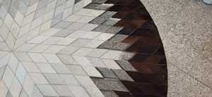 Alfombra Moderna de Lana/Algodón de Primera Calidad, con Diseño Floral, de Pelo Largo, Antideslizante, Hecha a Mano - Product Image 6