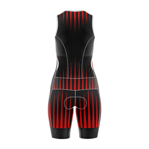 Ensemble de maillot et short de cyclisme pour femmes, imprimé sur mesure, léger, respirant, 100% polyester, extensible dans quatre directions, anti-transpiration - Product Image 3