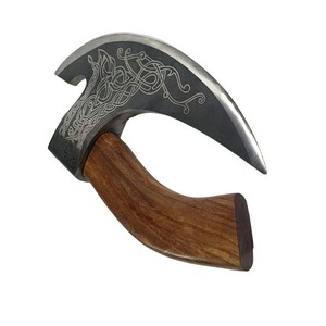 Handmade Builder's Hatchet High Carbon Steel Blade Wood Handle <b>Leather</b> Sheath Camping <b>Tool</b> THEWIZ CRAFTS 3-Year Warranty - Product Image 1
