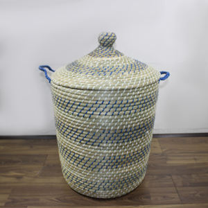 Artex Dong Thap Panier de rangement en jacinthe d'eau tissé en usine pour l'organisation de la maison et la cuisine Boîte de rangement - Product Image 2