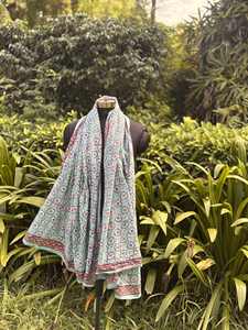 Pareos de Tela Voile 100% Algodón, Hechos a Mano en India, con Estampado de Bloques, Suaves y Ligeros, para Playa, Precio al por Mayor - Product Image 5