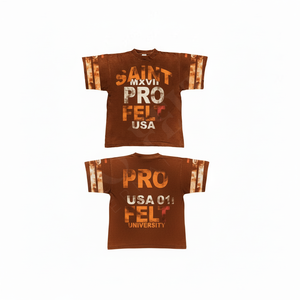 T-shirt Streetwear ample et décontracté, effet délavé, imprimé DTG, design personnalisé, manches courtes, 100% coton respirant de haute qualité - Product Image 4