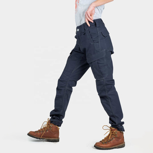 Pantalones Cargo Tácticos de Cintura Alta para Mujer, Multibolsillos, Ajuste Delgado, Ropa de Trabajo, Pantalones de Exterior, Venta al por Mayor - Product Image 4