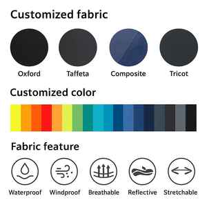 Traje Impermeable Universal con Capucha y Pantalones con Franjas Reflectantes para Senderismo y Camping al Aire Libre para Adultos - Product Image 2