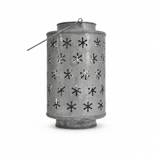 Lanterne à bougie en métal galvanisé en gros, style vintage, pour ferme, lanterne antique en zinc, porte-bougie, centre de table pour mariage - Product Image 3