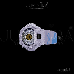 Reloj de Pulsera de Diamantes Moissanite VVS de Primera Calidad, Estilo HipHop, G-sh0ck, Reloj de Pulsera de Moda al Precio de Fábrica Más Bajo - Product Image 4